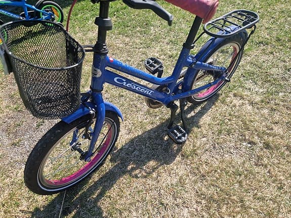Crescent Fridälv barncykel 16" blå