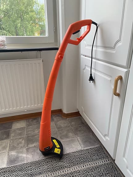 Do-it elektrisk grästrimmer orange