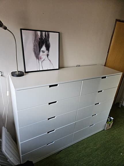 Nordli Byrå 10 lådor