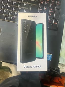 Samsung Galaxy A26 5G mobil 128 GB svart
