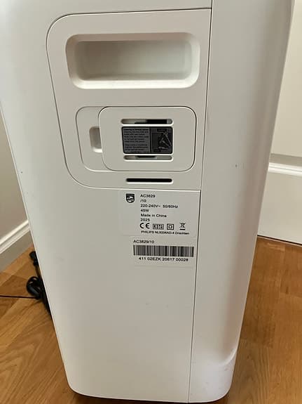 Philips luftrenare med luftfuktare vit