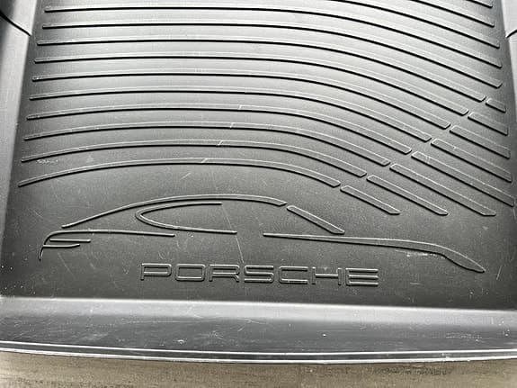 Porsche bagagerumsmatta