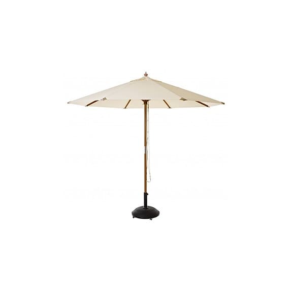 Stort parasoll Cinas Capri Nero