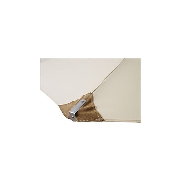 Stort parasoll Cinas Capri Nero