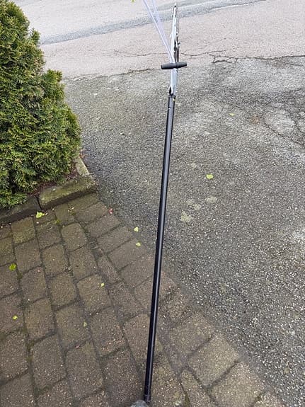 Grensax med teleskopskaft
