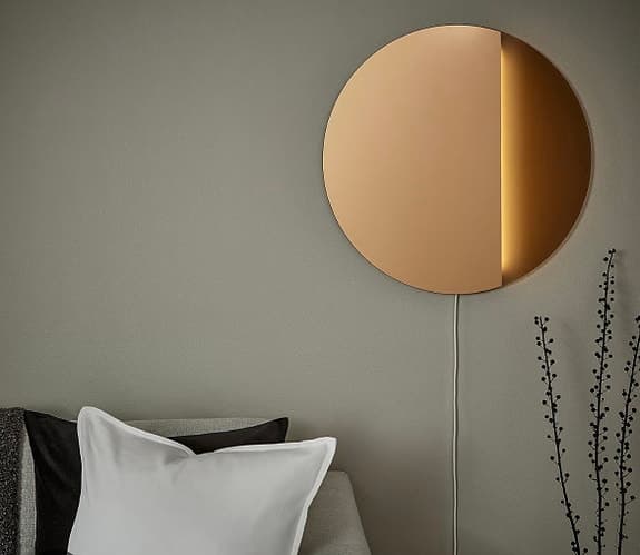 IKEA Varmblixt spegel med belysning
