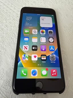 iPhone 8 plus svart billigt