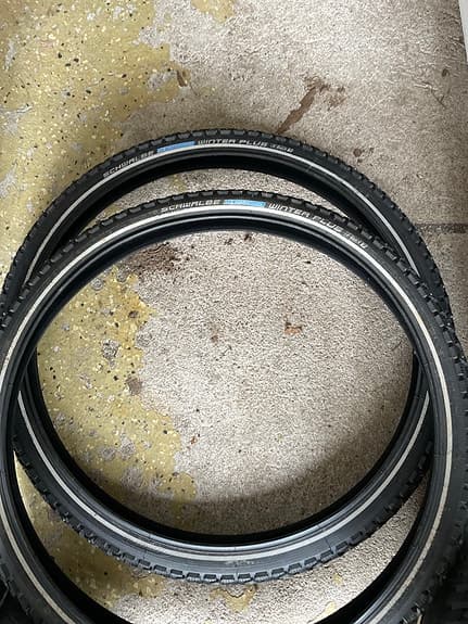 Schwalbe Winter Plus dubbdäck cykel 24 x 1.75