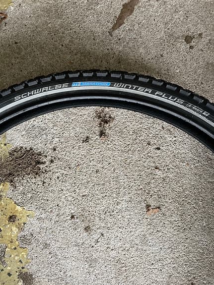 Schwalbe Winter Plus dubbdäck cykel 24 x 1.75