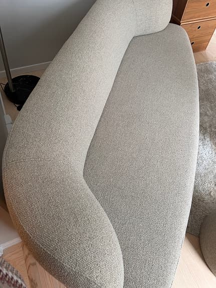 Grace soffa + puff | mycket fint skick