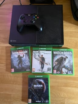 Xbox One konsol med spel