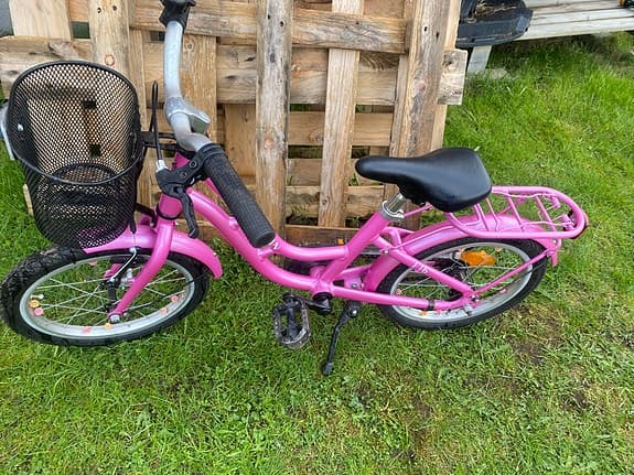 Kronan 16 tums barncykel 0 växlar