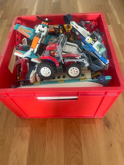 LEGO City blandade fordon och byggset