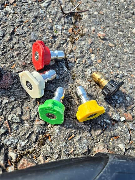 Skumspruta + Spraypistol till högtryckstvätt 17-840 + 17-841