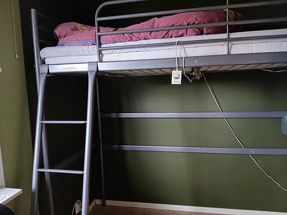 IKEA loftsäng med stege