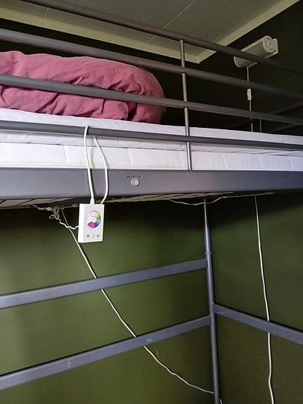 IKEA loftsäng med stege