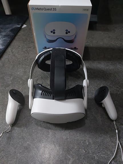 Quest 3S Vr Som Ny (+ Orginal Förpackning)