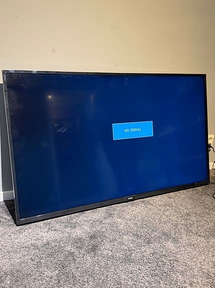 Philips 50" LED-TV svart