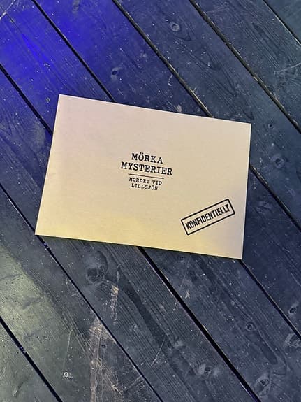 Mordet Vid Lillsjön av Mörka Mysterier (mordgåta)