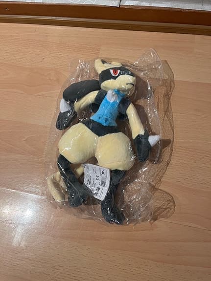 Pokémon shiny Lucario gosedjur plushleksak