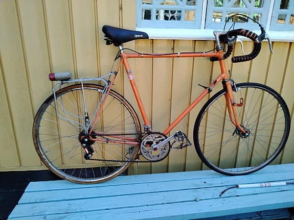 Eddy Merckx landsvägsracer herr årsmodell 1973: Vintage