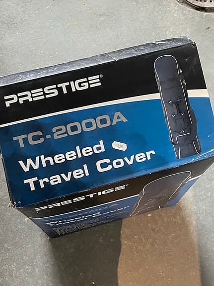 Prestige TC-2000A resväska för golfbag med hjul - NY !!