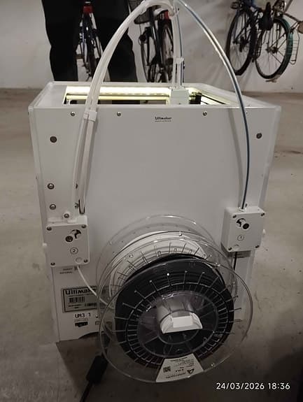UltiMaker 3 3D-skrivare dual extruder