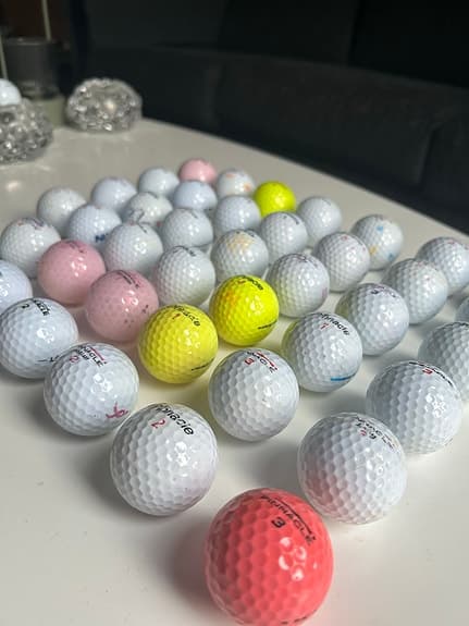 40st Pinnacle golfbollar i fint skick!