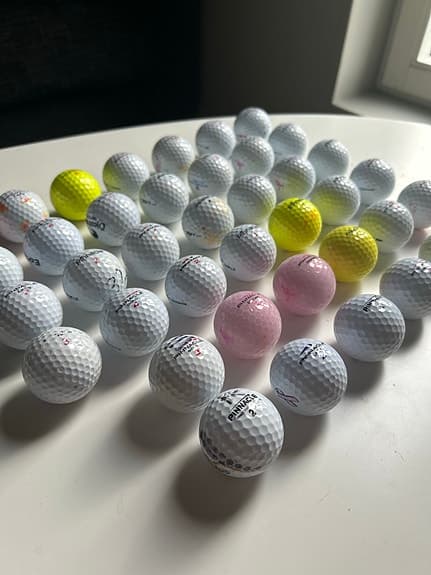 40st Pinnacle golfbollar i fint skick!