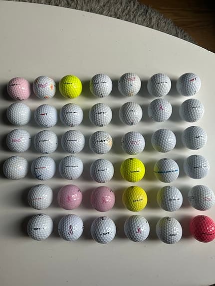 40st Pinnacle golfbollar i fint skick!