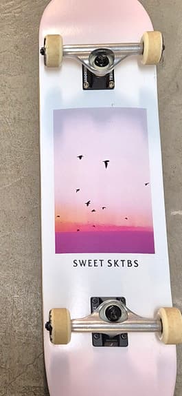 Sweet skateboard