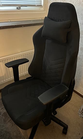 Gamingstol LEGEND ABILDAA antracitgrått tyg