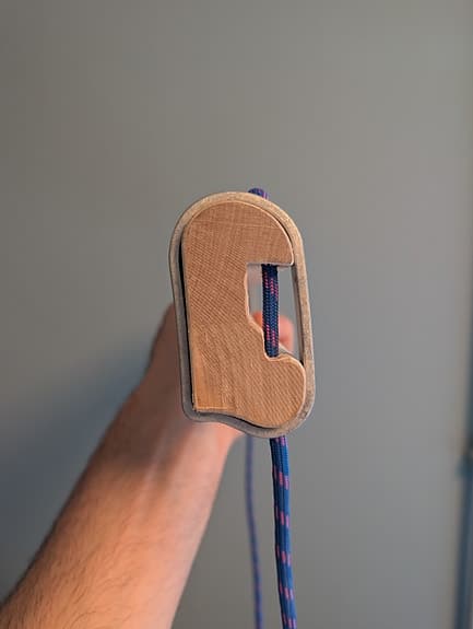 Metolius portabel hangboard