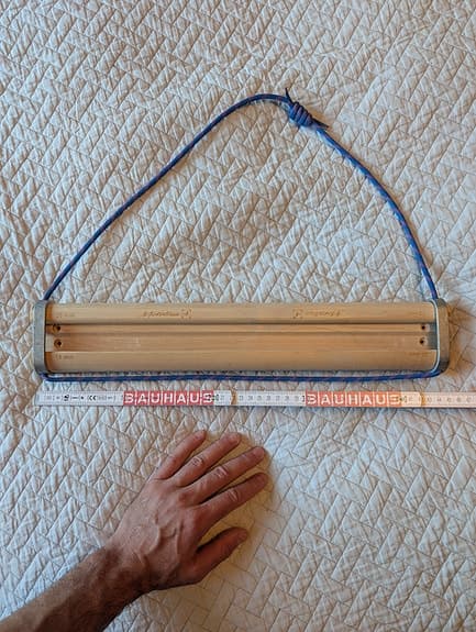 Metolius portabel hangboard