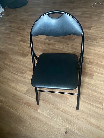 IKEA fällstol svart design Simon Henningsen