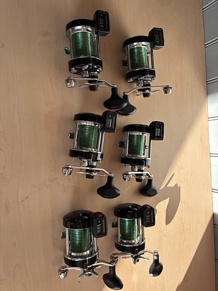 Abu Syncro 7000 och Gold Tiger 222 8'2" spön