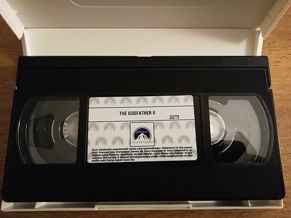 MGskick-The Godfather  VHS, Klassiska filmer, nytt högkvalitativt skyddsfodral