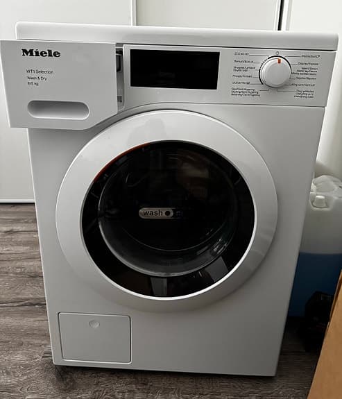 Miele WTD163 WCS kombinerad tvättmaskin/torktumlare vit