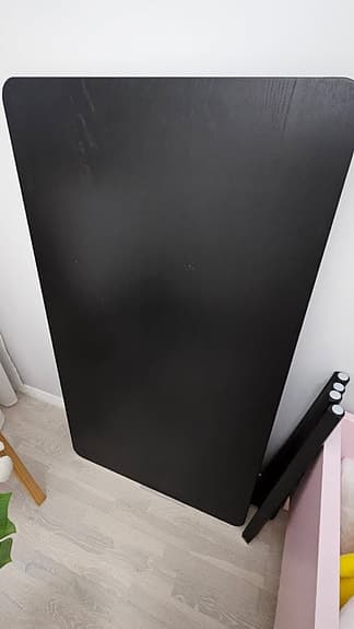 Ikea svart Lisabo matbord