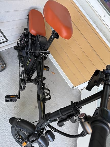 Elcykel 350W – Lätt, smidig och kraftfull, hopfällbar