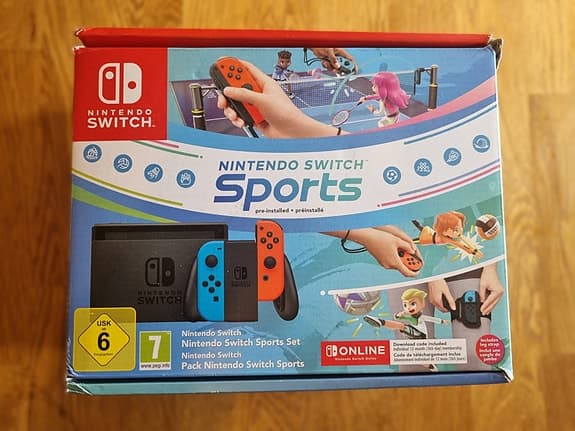 Nintendo Switch Sports Set - Oanvänt i kartong