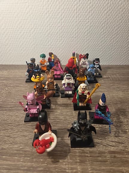Minifigurer - The Lego Batman Movie