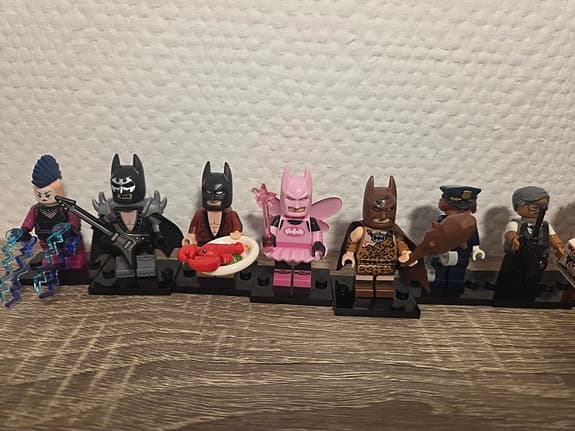 Minifigurer - The Lego Batman Movie