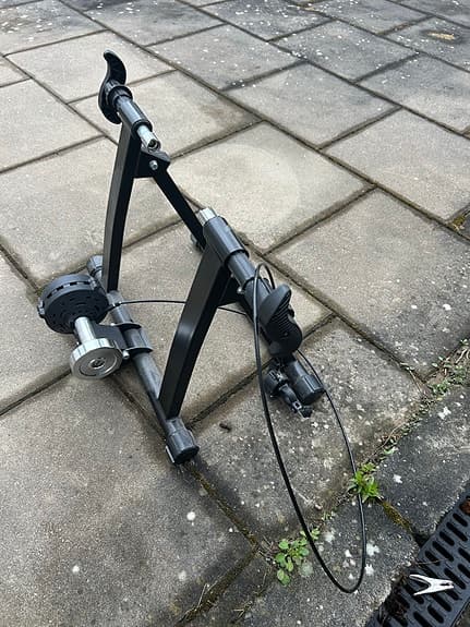 Cykel träningsställning svart