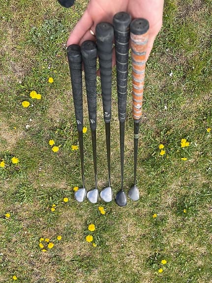 Blandade fairwayklubbor 3,3,5,7,9
