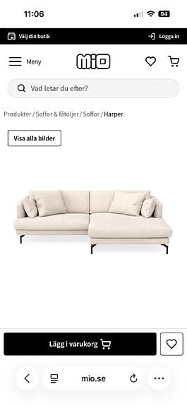 4 Sits soffa Harper från Mio