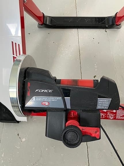 Elite Force cykeltrainer röd/vit