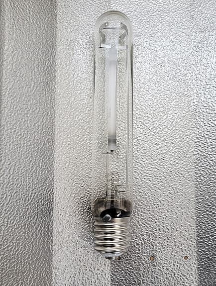 400W HPS odlingslampa + ballast & fläkt
