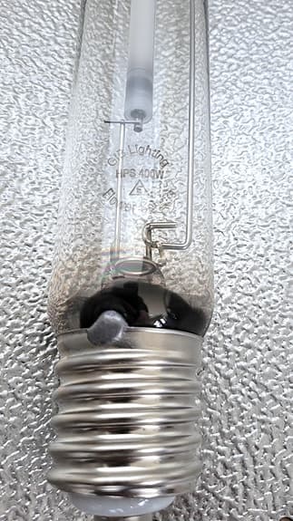400W HPS odlingslampa + ballast & fläkt