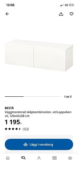 Bestå överskåp
